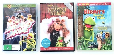 Muppets Dvd Bundle (×3 Dvd) The Muppet Movie/The Muppet Show/Kermits Sawmp Years - Image 1 of 4