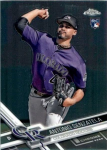 2017 Topps Chrome #137 Antonio Senzatela Rookie - Imagen 1 de 2
