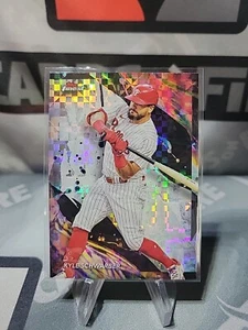 2024 Topps Finest Checkerboard Uncommon SP Kyle Schwarber - Picture 1 of 2