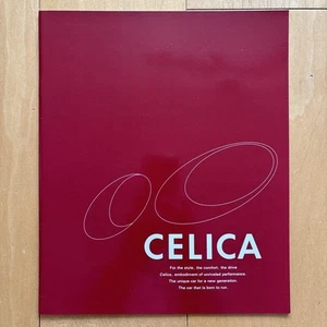 Toyota Celica 1993 Catalog 6th Gen with Price List Used Excellent Condition - Picture 1 of 8