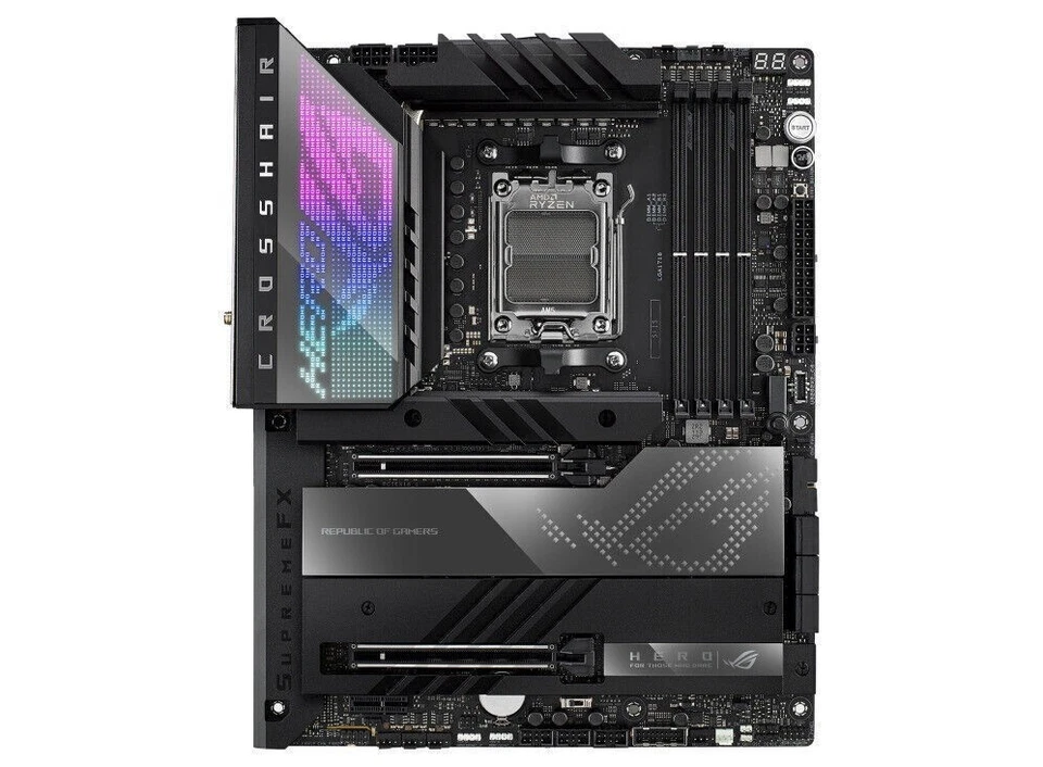 ASUS ROG Crosshair X670E HERO Socket AM5 AMD Motherboard - Image 1 of 1
