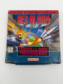 Red Alarm Nintendo Virtual Boy 1995 CIB Complete Box Manual Tested!