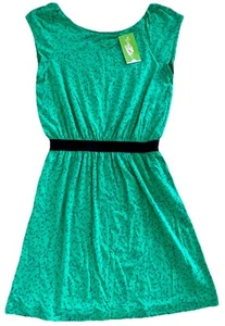 NWT Lilly Pulitzer Women’s Emerald Green Laney Dress Pin Up Medium RESORT - Picture 1 of 6