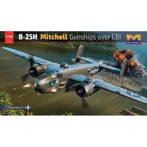 HongKong Model(HK Model) #01E037 1/32 B-25H Gunship over CBI - Picture 1 of 4