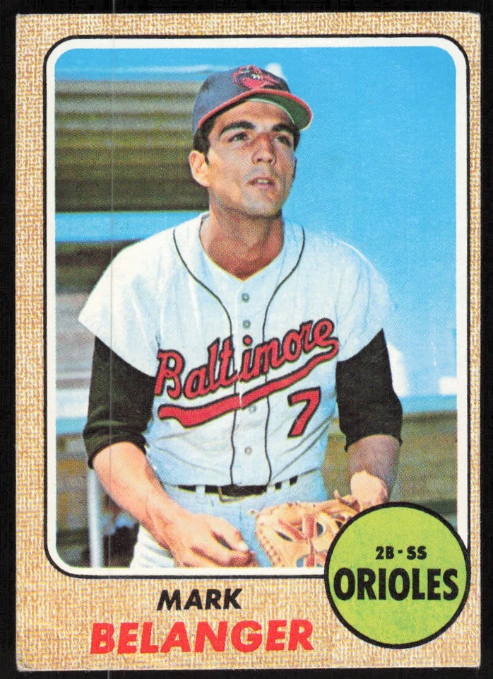 1968 Topps #118 Mark Belanger - $1 SHIPPING (JB4) - Image 1 of 2