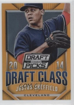 2014 Panini Prizm Perennial Draft Picks Class Orange /60 Justus Sheffield #29 - Image 1 of 2