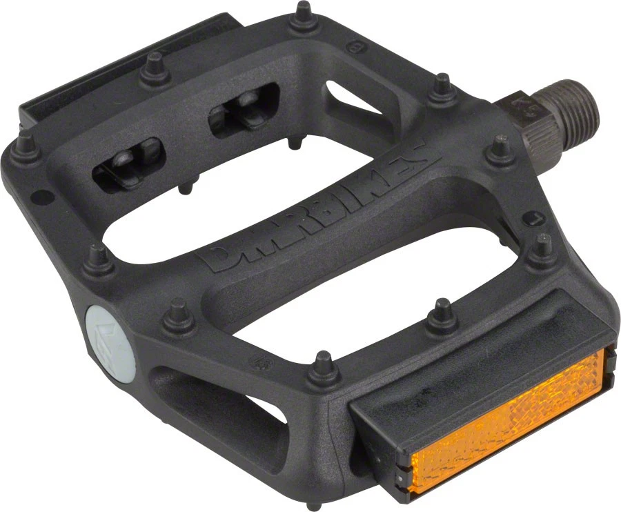 DMR V6 Platform Pedals 9/16" Nylon Body, Concave, Dual DU Bushings & Grip - Image 1 of 1