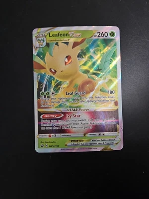 Leafeon VSTAR SWSH195 Jumbo Cards Holo - Image 1 of 2