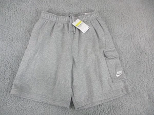 Nike Cargo Club Shorts Herren klein meliert grau CZ9956-063 neu mit Etikett - Bild 1 von 10