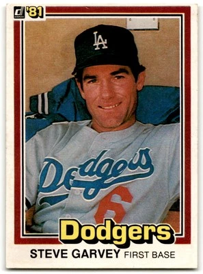 1981 Donruss #56 Steve Garvey - Image 1 of 2