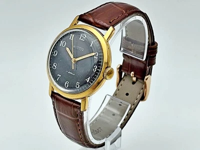 Reloj Pulsera Mecánico WOSTOK 2409 AU20 Vintage Vostok URSS Reloj Reparado Foto 1 de 4