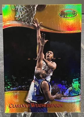 1998-99 Bowman's Best Refractor /400 Clarence Weatherspoon #61 - Image 1 of 3