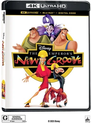 The Emperor's New Groove [New 4K UHD Blu-ray] Ltd Ed, With Blu-Ray, 4K Masteri - Image 1 of 3