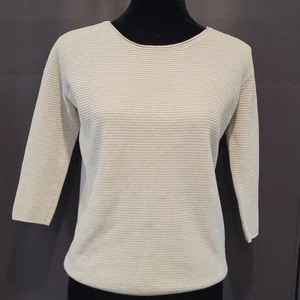 Wilfred Aritzia Pullover Knit Sweater Silk Cashmere Cotton XXS Grey - Picture 1 of 12