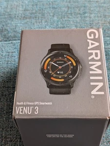 Garmin Venu 3 Smartwatch Schwarz, Sport , schwarz ,Amoled NEU - Bild 1 von 2