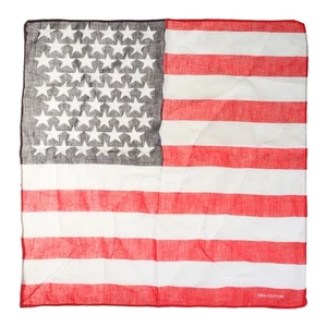 New Fashion Unisex US Flag Scarves Bandanas Hip-hop Dance Travel for Head Scarf - Picture 1 of 8