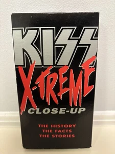 Kiss X-Treme Close-Up The History,The Facts, The Stories vhs - Picture 1 of 3