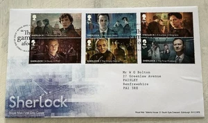 GB QEII 2020 Sherlock Pairs Royal Mail FDC Tallents House Edinburgh SHS - Bild 1 von 2