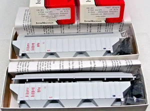 2x Intermountain CN-05/06 HO Canadian National CN Covered Hopper Car KIT LOT - Bild 1 von 4