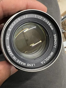 Minolta MC Rokkor-PF Objektiv 55 mm f/1,7 MF - Bild 1 von 4