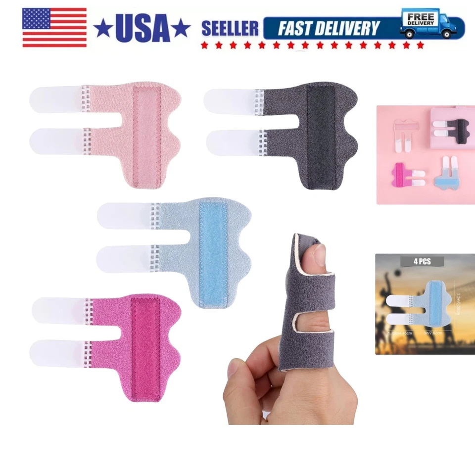 Férulas ergonómicas de soporte para dedos - 4 piezas, ideales para artritis y lesiones Foto 1 de 4