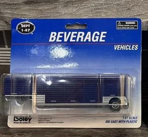 BOLEY Beverage Trailer - Blue ~ Nib ~ I:87 HO - Picture 1 of 3