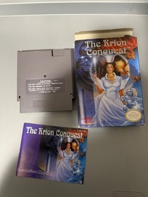 Krion conquest nes perfect condition complete