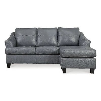 Signature Design by Ashley Genoa Steel Sofa Chaise - Image 1 of 4