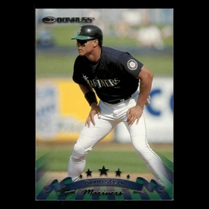 Tarjeta de béisbol David Segui #260 1998 Donruss Seattle Mariners MLB - Imagen 1 de 3