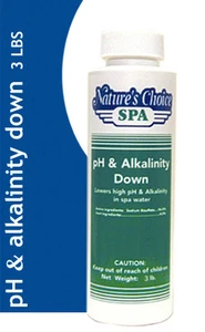 Nature's Choice Spa Alkalnity & DOWN Whirlpool 3 Pfund niedriger Versand!! - Bild 1 von 1