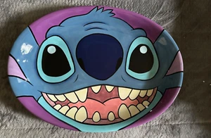 EXCLUSIVE DISNEY AUCTIONS STITCH OVAL PLATE LE 250 NEW RARE - Picture 1 of 6