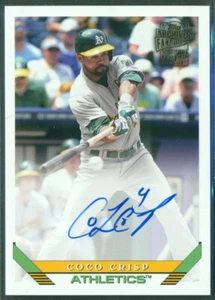 2022 Topps Archives Fan Favorites Autograph 93FF-CC COCO CRISP Athletics - Bild 1 von 2
