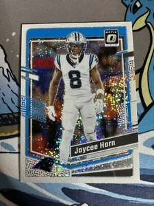 2023 Donruss Optic Jaycee Horn White Sparkle Prizm SSP #28 Carolina Panthers - Picture 1 of 2