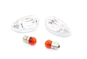Indicateur en verre Paire Transparent pour YAMAHA FZ6 600 S Fazer 2004-2009 - Photo 1/3