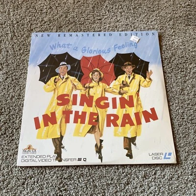 Singing in the Rain Movie Laserdisc -1952 - Gene Kelly Debbie Reynolds -SEALED - Image 1 of 3