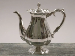 ge1/9 Kaffeekanne 830er SILBER  Finnland 1980 - Bild 1 von 9