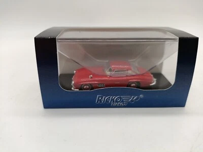 Mercedes Benz 300 SL gullwing red 38494 1/87 H0 RICKO Brekina Busch §§ - Immagine 1 di 4