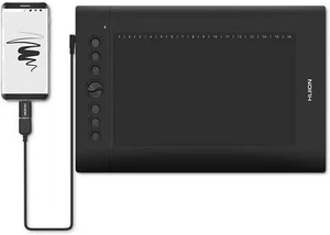 Tablette stylet HUION H610 Pro V2 10 x 6,25 pouces tablette graphique avec fonction d'inclinaison - Photo 1/6