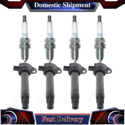 Bujía de bobina de encendido estándar NGK para Jeep Compass 2013 2014 2015 Foto 1 de 4