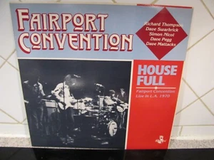 FAIRPORT CONVENTION HOUSE FULL 1970 LIVE IN L.A. 1986 UK IMPORT HANNIBAL - Picture 1 of 1