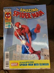 Amazing SPIDERMAN WEB SLINGER STATUE KOTOBUKIYA 1/6 Scale ARTFX - Picture 1 of 4