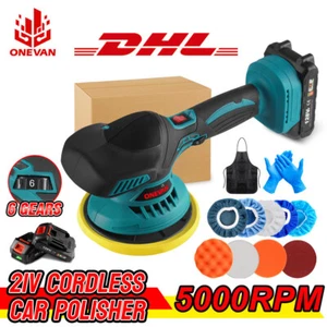 Für 18V Makita Akku Poliermaschine 21V 150mm Polierer Auto Schleifmaschine Set  - Bild 1 von 21