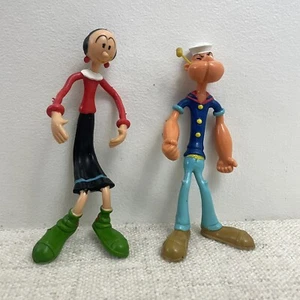 Rare Vintage Popeye Sailor Man Bendable Bend Em 6” Olive Oil 1978 Figures Bronco - Picture 1 of 15