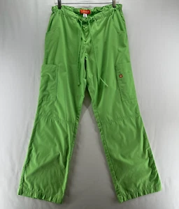 Orange Standard Scrub Pants Damen Gr. M Tall Cargo Kordelzug gerade grün - Bild 1 von 11