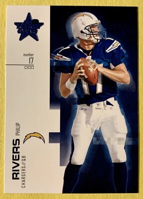 2007 Leaf Rookies and Stars #98 Philip Rivers Chargers - Image 1 of 2