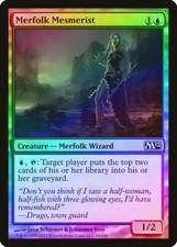 Merfolk Mesmerist FOIL Magic 2012 / M12 NM Blue Common MAGIC MTG CARD ABUGames