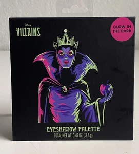 Paleta de sombras de ojos Disney Villains Brilla en la oscuridad 12 colores Maléfica NUEVA - Imagen 1 de 15