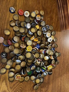 2 Pounds Lot Assorted Beer/Soda Bottle Caps Arts Crafts Design - Picture 1 of 1