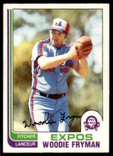 1982 O-Pee-Chee Woodie Fryman Montreal Expos #181