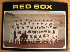 1971 Topps Red Sox Team Records Card #386 Yastrzemski Williams Speaker Foxx Fair